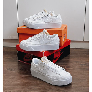 JDK STORE_Giày Sneaker Blazer Platform Full White