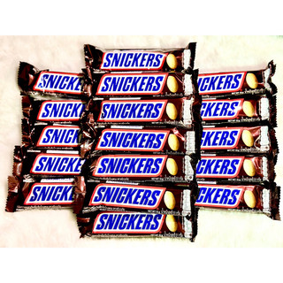 Combo 4 thanh kẹo Socola Snickers thanh 51g