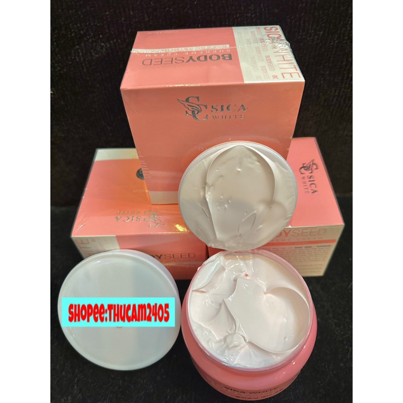 KEM BODY MẦM SICA WHITE BODY SEED Dưỡng Trắng Da Body .