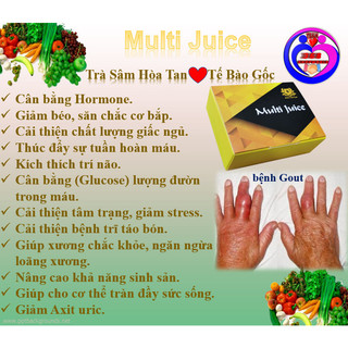 [CHÍNH HÃNG] Multi Juice 10 Gói Của Malaysia