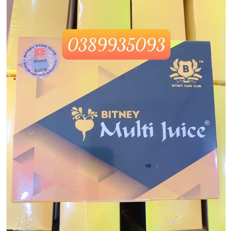 [CHÍNH HÃNG] Multi Juice 10 Gói Của Malaysia