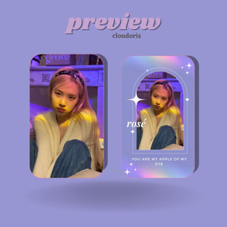 Cloudoris - Card des Rosie Blackpink đọc kỹ mô tả