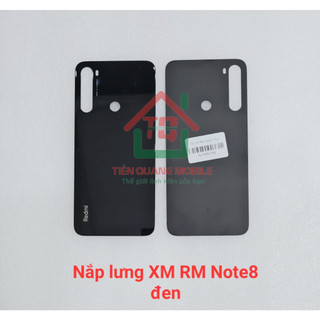 Nắp lưng Xiaomi Redmi Note 8 (Tím xanh, Tím, trắng ánh xanh, đen)