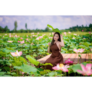 set tứ thân chụp ảnh kèm mấn