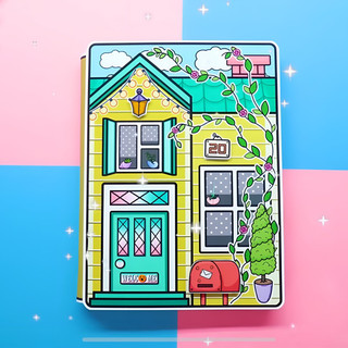 Ngôi nhà búp bê giấy Toca Boca #36 Yellow House