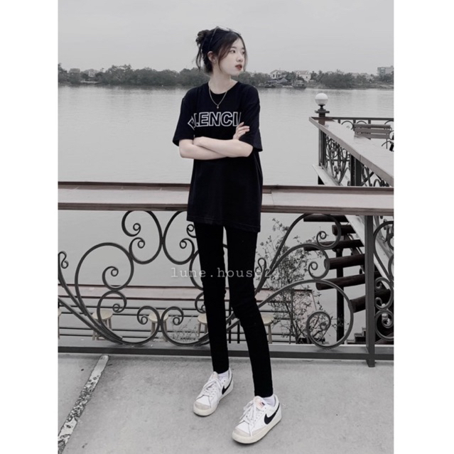 Quần Jean Đen Không Rách