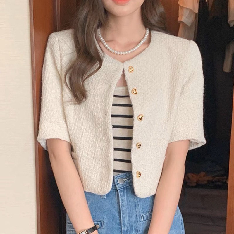 (ORDER) Áo khoác vest ngắn tay kiểu style Korea