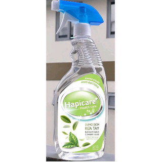 Xịt sát khuẩn tay Hapicare 500ml