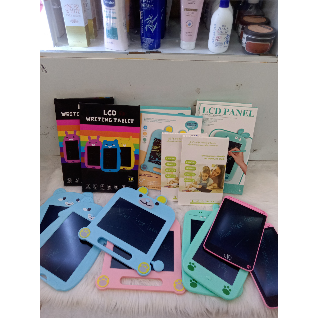 Bảng Vẽ Tự Xóa 3D R&J KIDS Thông Minh Cho Bé Màn Hình LCD Đồ Họa Đẹp