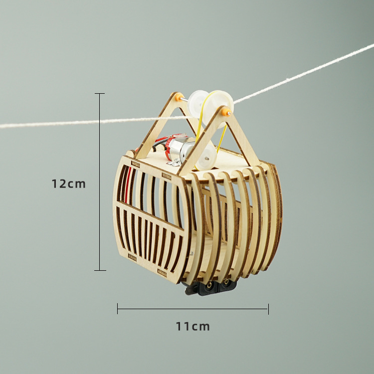 Đồ Chơi STEM, Mô Hình Cáp Treo, Đồ Chơi Thông Minh
