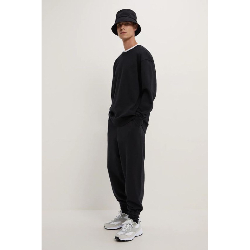 Bộ đồ nỉ thể thao nam bộ nỉ thu đông ấm áp hai lớp phong cách street style năng động trẻ trung