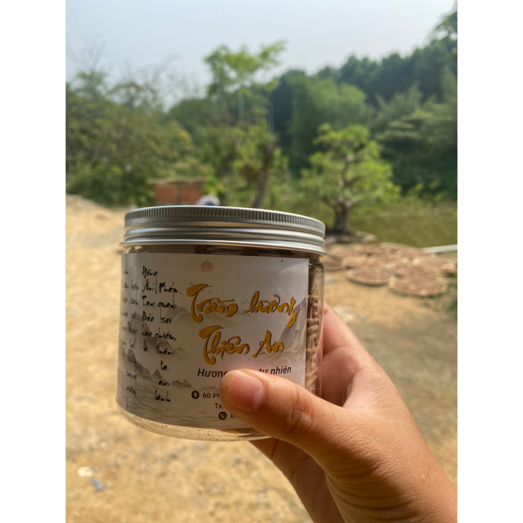 Nụ trầm hương, trầm hương xông nhà thời gian đốt 1 tiếng Nụ tháp 1 hộp 13 viên