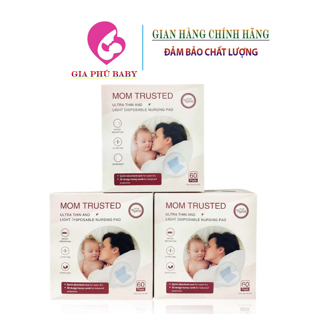 Thấm sữa siêu mỏng 3D ultra thin Mom Trusted