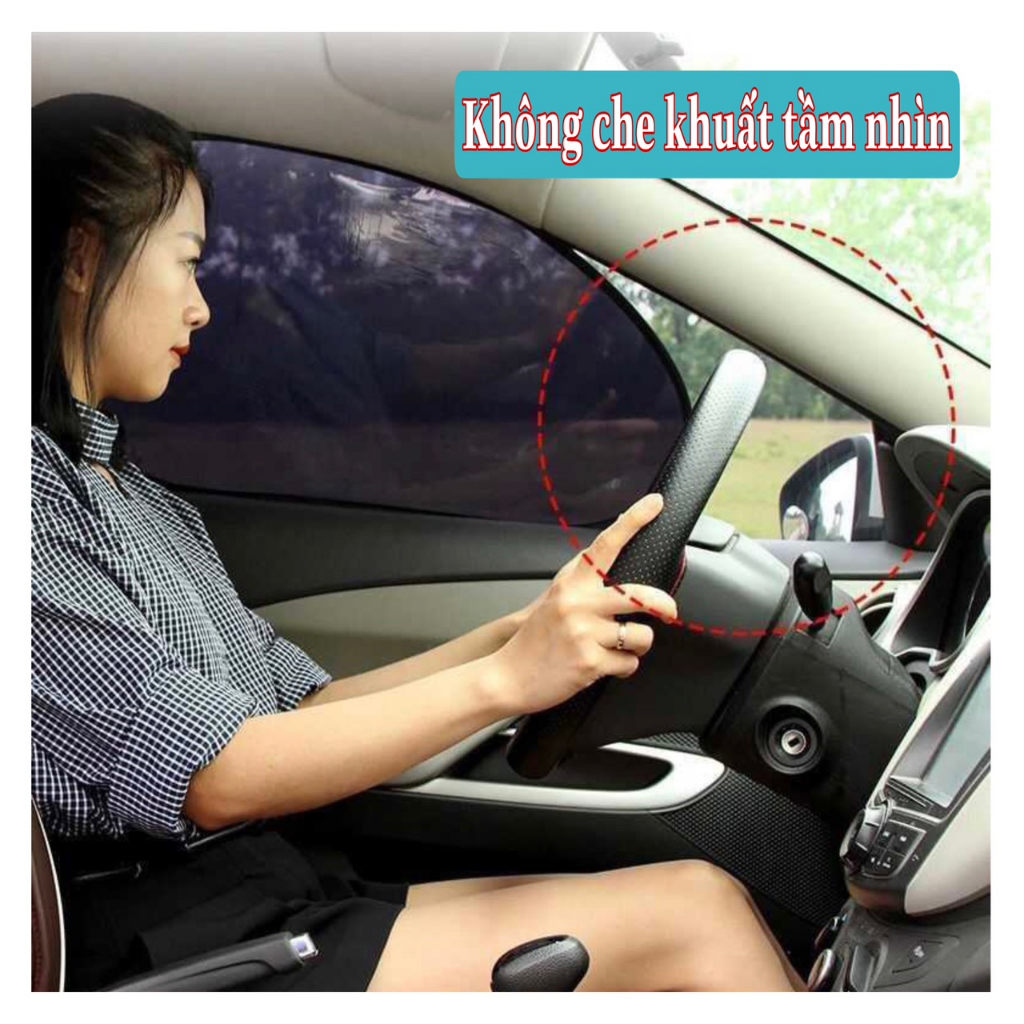 Tấm che nắng cửa kính ô tô xe hơi thông minh tự hút ngăn tia 97% UV