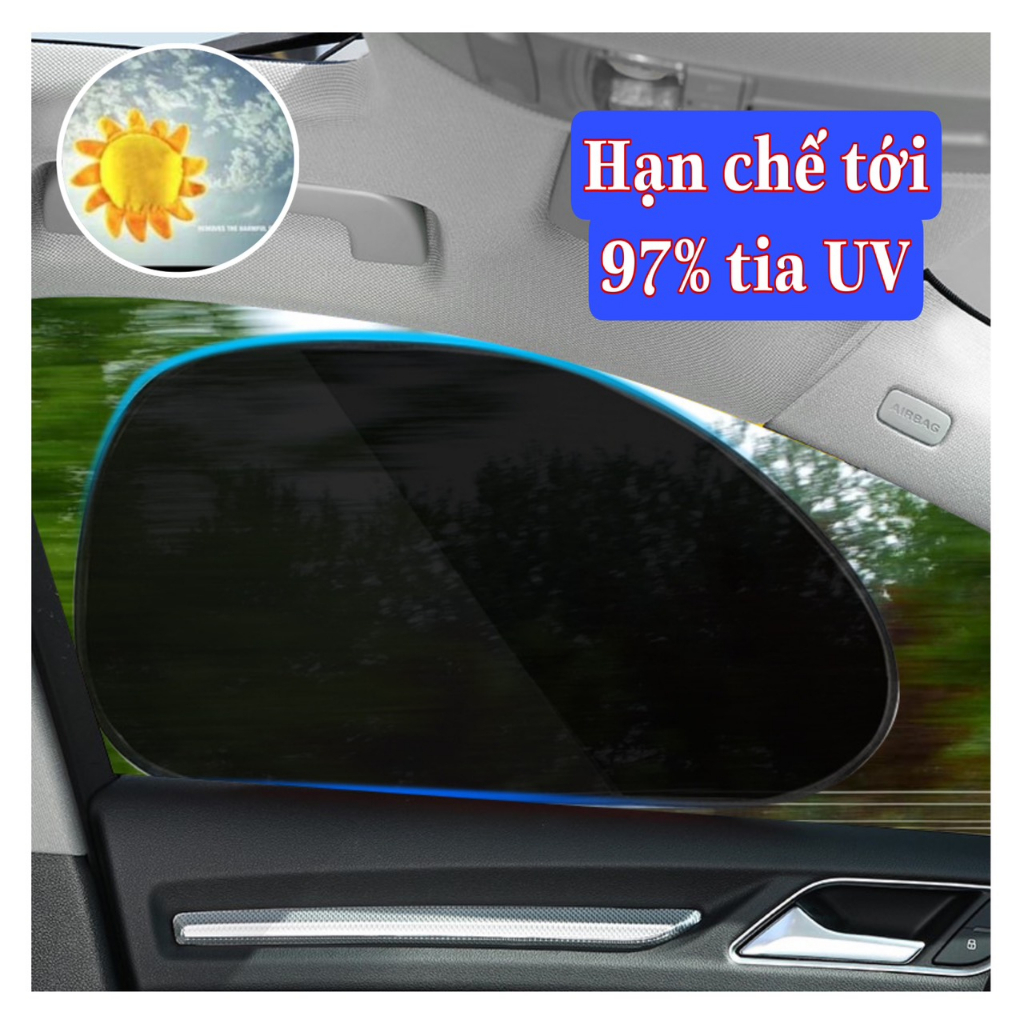 Tấm che nắng cửa kính ô tô xe hơi thông minh tự hút ngăn tia 97% UV