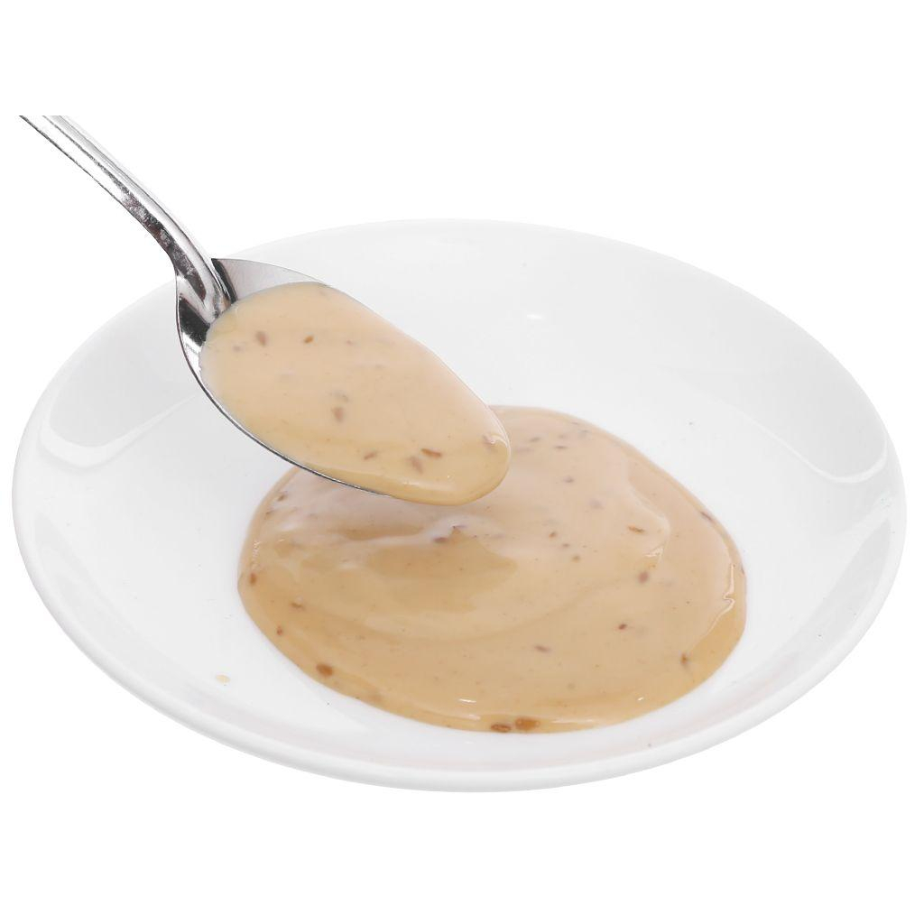 Sốt mè rang Kewpie gói 15ml trộn salad rong nho tách nước ăn kiêng.