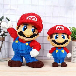 Đồ chơi lắp ráp Mario siêu dễ thương 28-35cm
