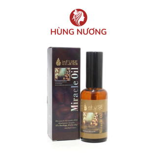 Tinh dầu dưỡng tóc Miracle Oil cafe thơm dưỡng bóng mượt tóc 50ml