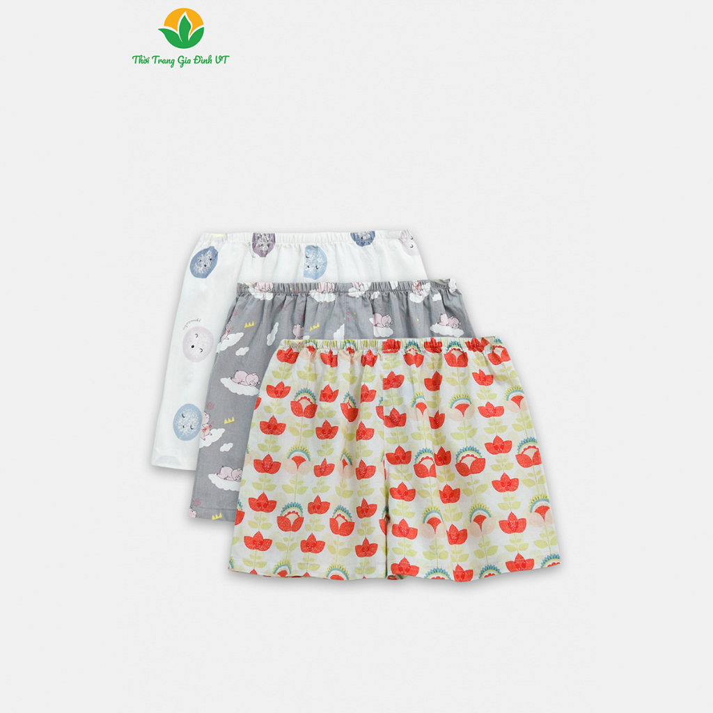 Quần đùi  cho bé thời trang gia đình Việt Thắng chất Cotton thoáng mát - Q61.2303