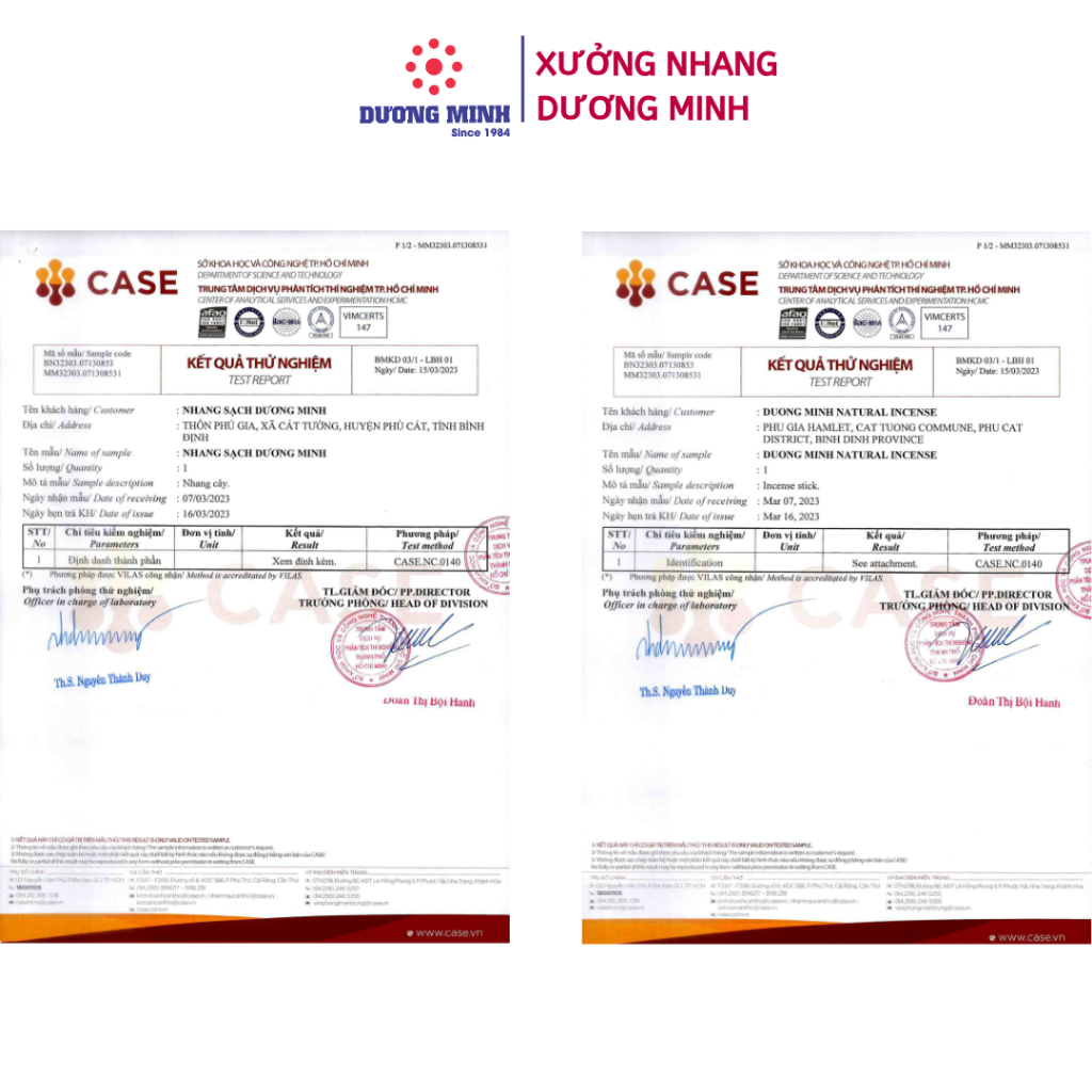 Nhang quế Dương Minh 40cm - nhang thơm quế tự nhiên được kiểm định khói nhang an toàn