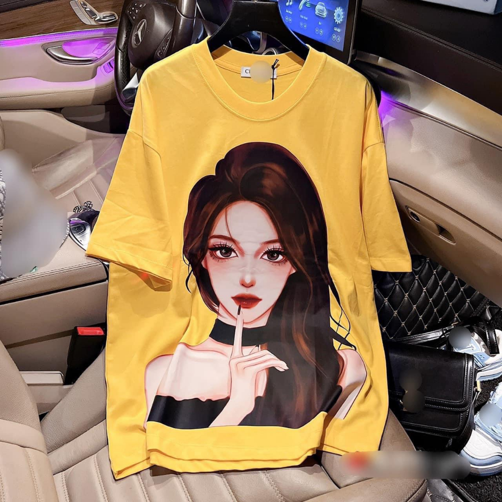 (G137)Áo phông cô gái Zara cổ tròn ngắn tay from dáng rộng dấu quần trẻ trung cực kỳ