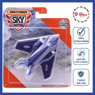 Máy bay mô hình Matchbox Sky Busters Series Lockheed Martin F-117 Nighthawk GKT58.