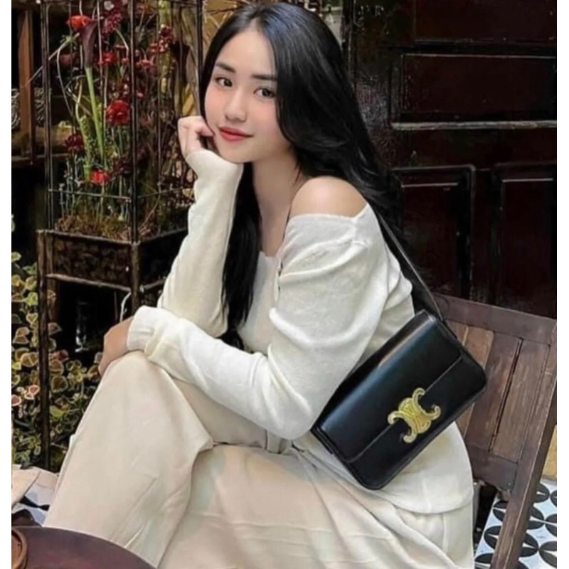 Túi khoá vàng chữ C fullbox