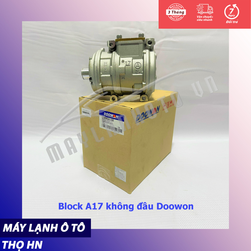Thân Lốc điều hòa (block,máy nén) A17 (17) (HYD County) không đầu Hàn Quốc (hàng chính hãng nhập khẩu trực tiếp)