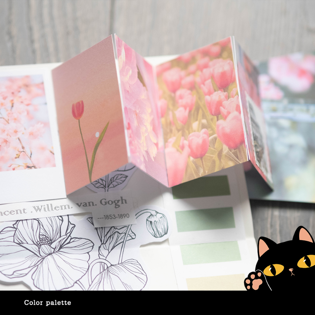 Set 48 tấm mini photocard aesthetic trang trí