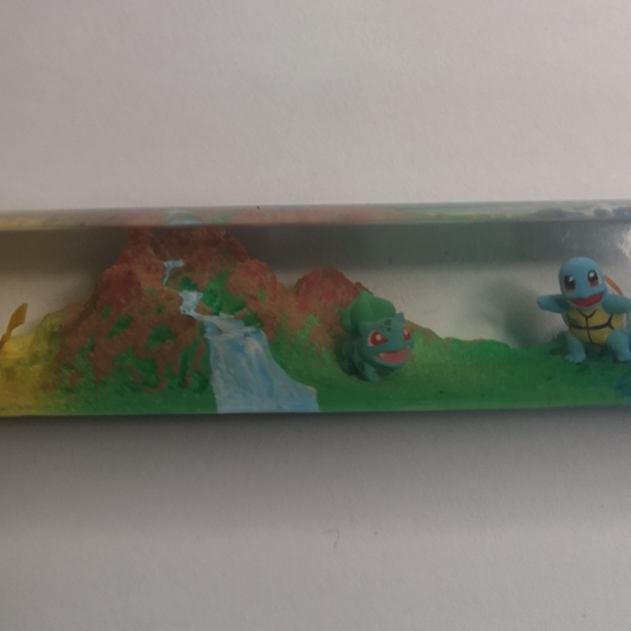 Keycap Spacebar Pokemon 6.25u, keycap nút cách bàn phím cơ pokemon 6.25u