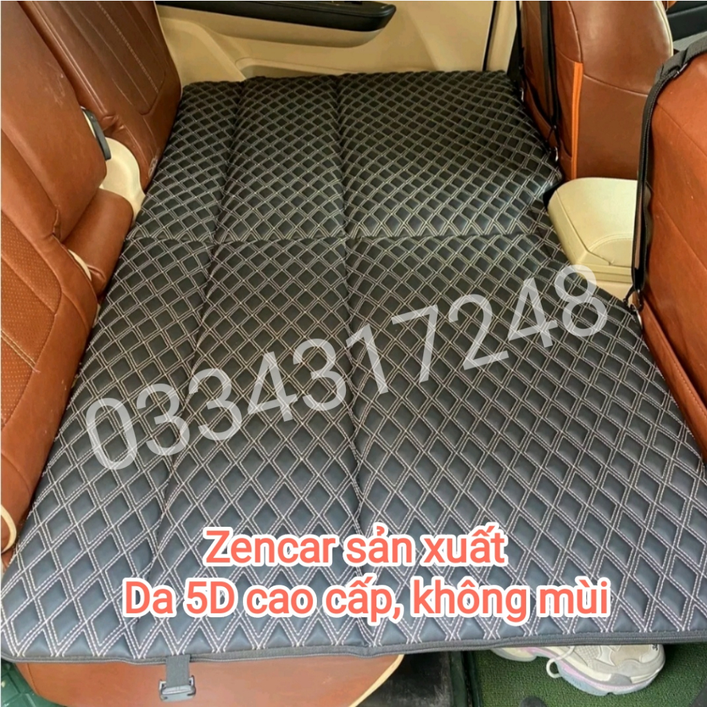 Nệm ngủ ô tô, giường nằm ô tô, nệm ô tô dạng dọc