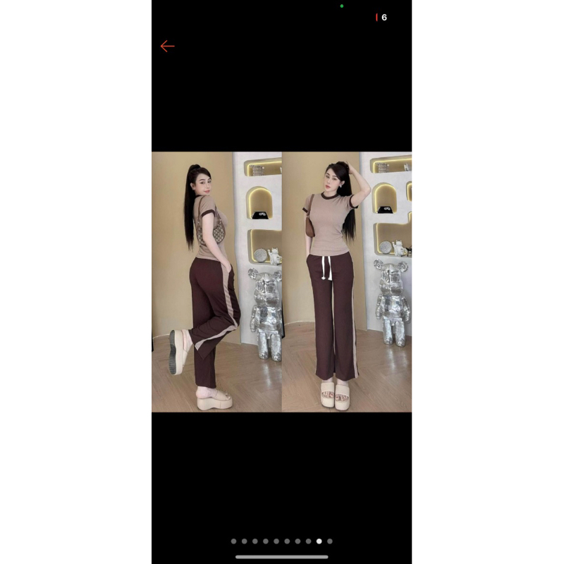 Bộ gân ống rộng