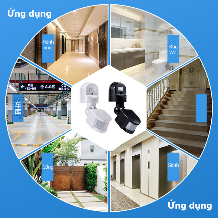 Công tắc cảm ứng chuyển động hồng ngoại TC100