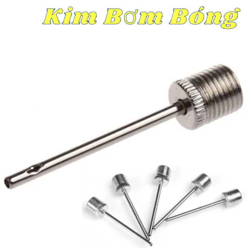 Kim Bơm Bóng (Đầu kim bơm bóng đá, kim bơm bóng rổ, kim bơm bóng chuyền... các loại bóng khác)