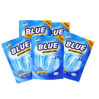 Combo 5 gói bột thông cống BLUE (100g/gói)
