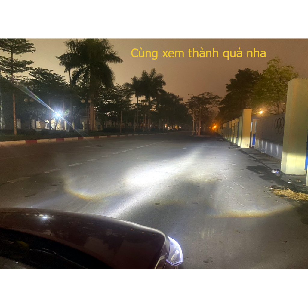 Đèn LED ô tô, Đèn pha, Đèn cos, Đèn gầm LED, Chân  H8 H11 9005, Super Light M1