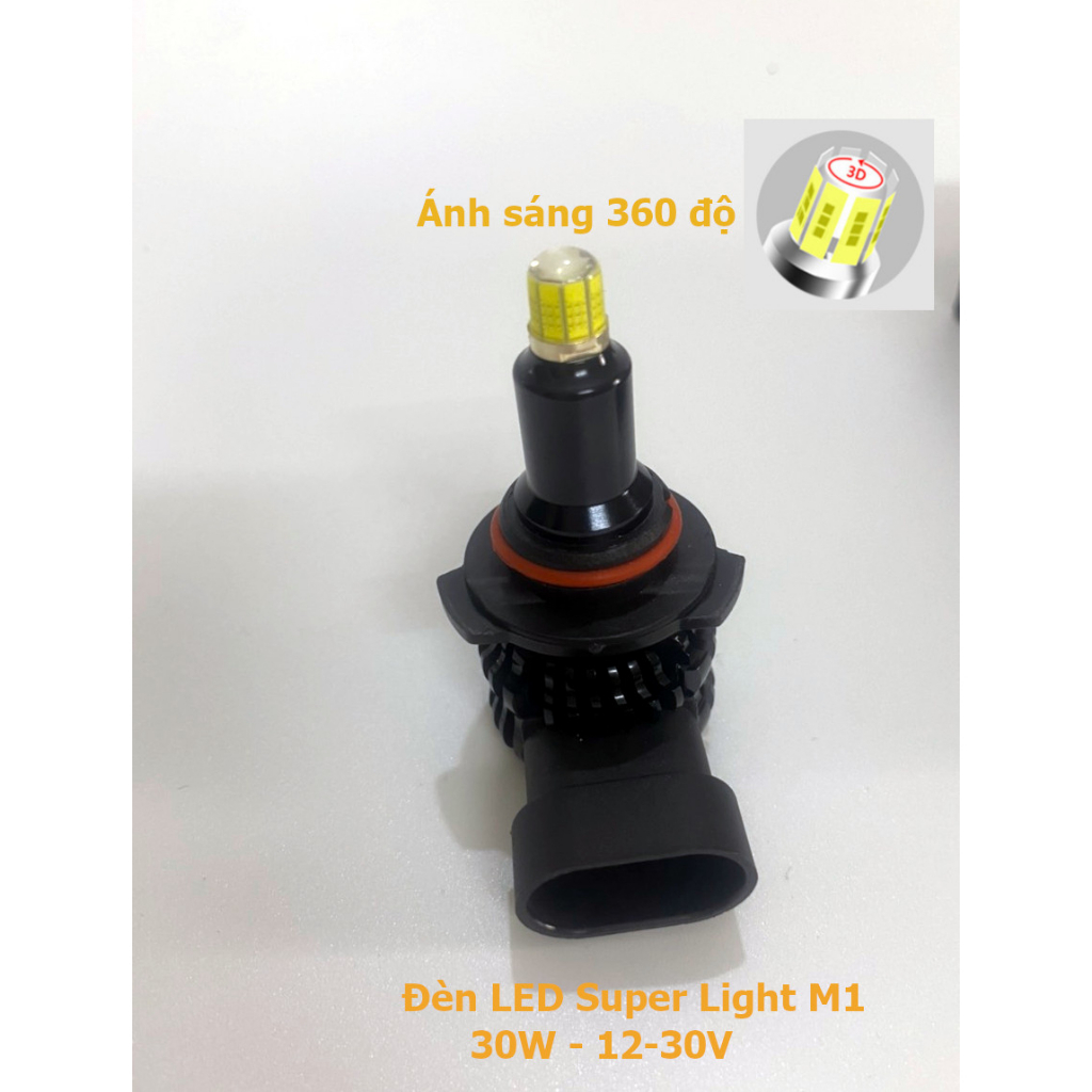 Đèn LED ô tô, Đèn pha, Đèn cos, Đèn gầm LED, Chân  H8 H11 9005, Super Light M1