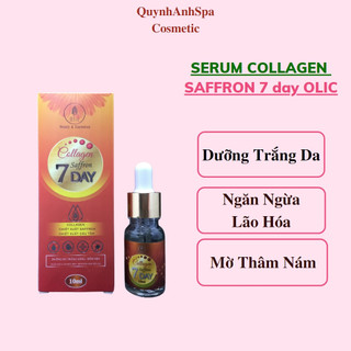 Dưỡng da trắng sáng SERUM COLLAGEN SAFFRON 7 day OLIC