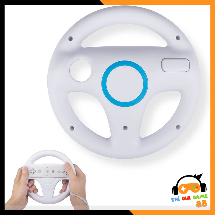 Vô lăng điều khiển chơi đua xe, Mario Kart cho máy game Nintendo Wii