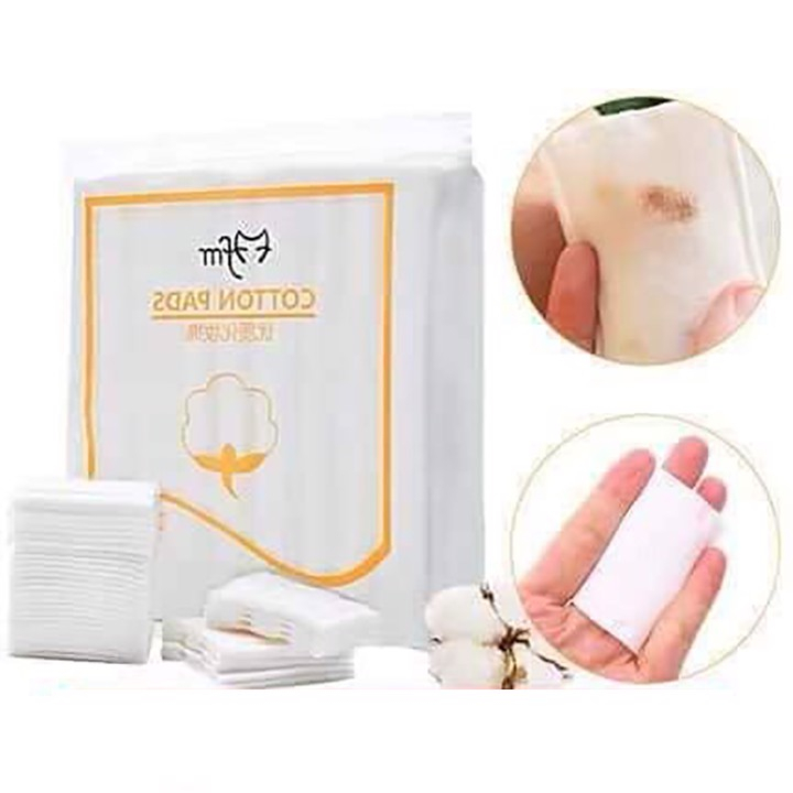 Bông tẩy trang 3 lớp Cotton Pads 222 miếng, Bông tẩy trang 3 lớp cotton