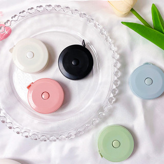 Thước dây rút tự động mini 1.5m màu pastel