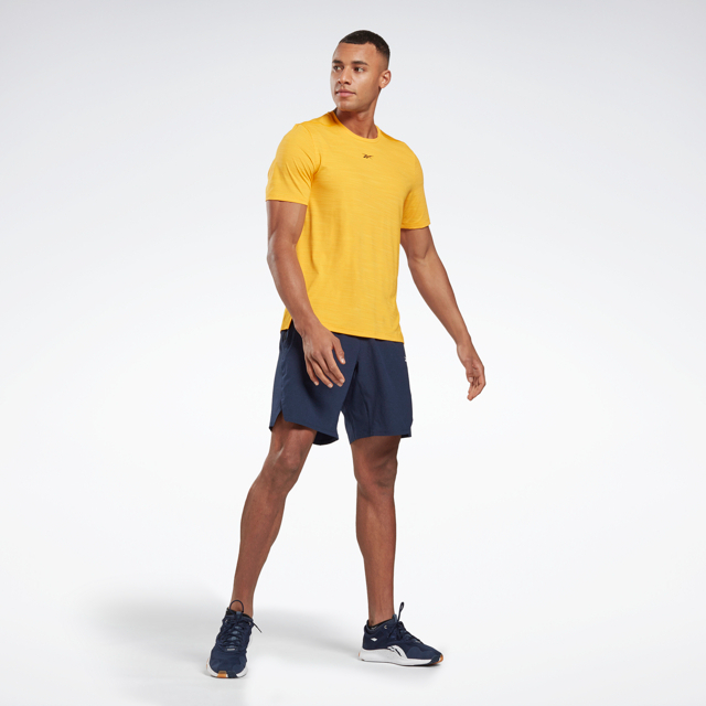 Reebok TRAINING Áo thun Thời trang Nam Ts Active Solid Move Tee Màu vàng GS6590