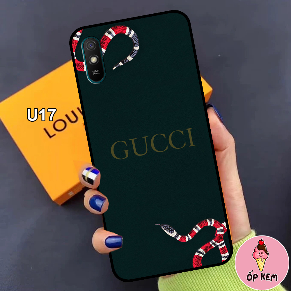 Ốp Xiaomi Redmi 9A In Hình Họa tiết thương hiệu cực hot