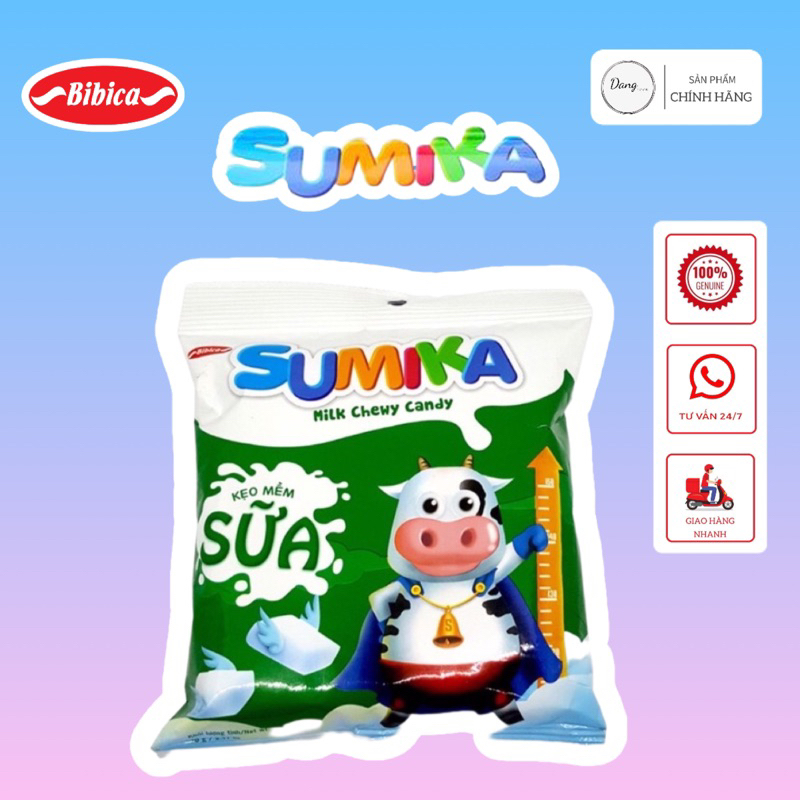 Kẹo Mềm Sữa Bò Sumika Bibica 70gr