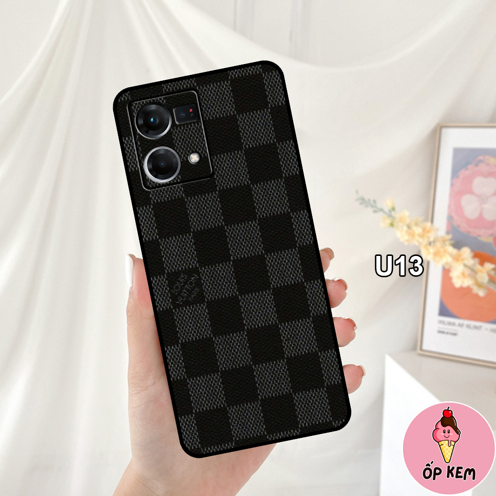 Ốp Oppo Reno 7 4G - Reno 7 5G - Reno 7 Z In Hình Họa tiết thương hiệu cực hot