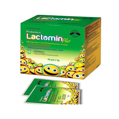 MEN VI SINH PROBIOTICS LACTOMIN PLUS (HỘP 30 GÓI X 3G)