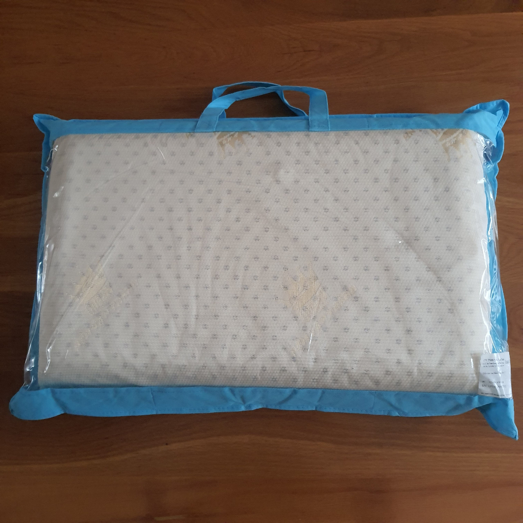 Gối Cao Su Oval Vạn Thành 45x65x12cm - Gối Cao Su Tự Nhiên - Gối Cao Su Thiên Nhiên