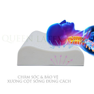 Gối Cao Su Gợn Sóng Vạn Thành 45x65x12cm
