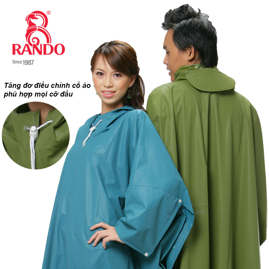 Áo Mưa Cổ Rùa Cao Cấp 0.23 Chính Hãng Rando