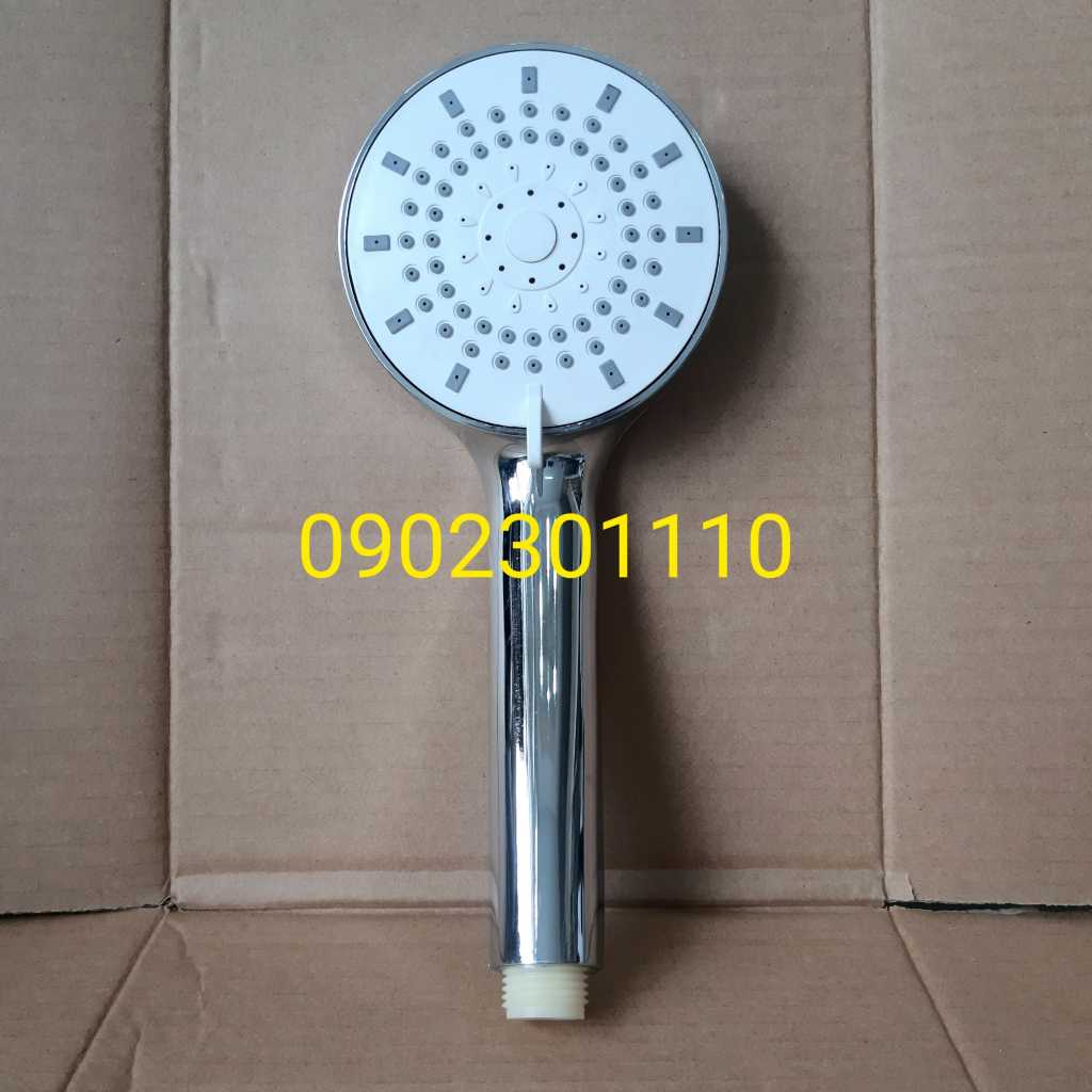 Tay sen tắm 3 chế độ tắm tùy chỉnh kết hợp, chất liệu nhựa mạ crom sáng bóng